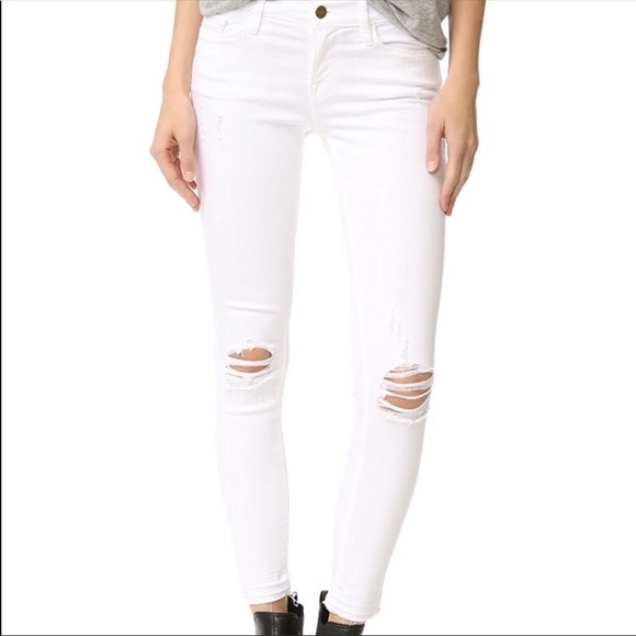 FRAME white jeans - Picture 1 of 8